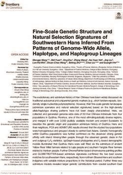 Fine Scale Genetic Structure And Natural Selection Signatures Of