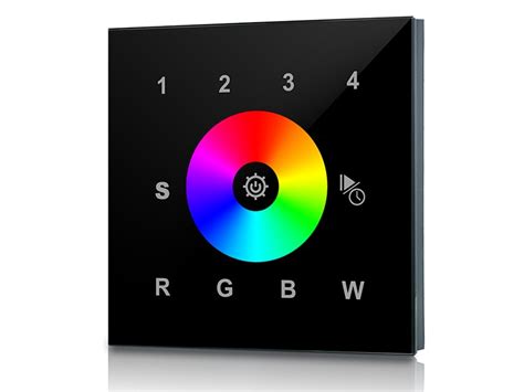 RF WiFi RGBW Wall Mounted LED Touch Controller SR 2820