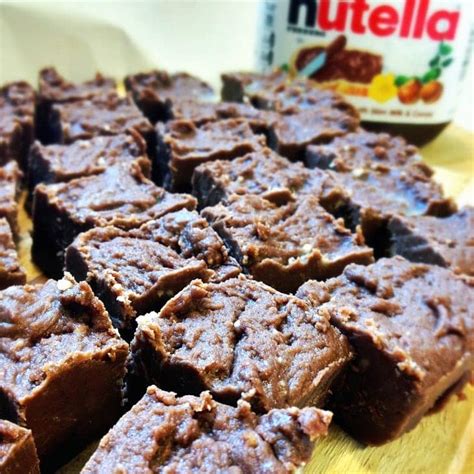 Delicious Nutella Fudge Recipe - The Wanderlust Kitchen