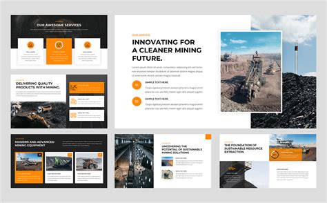 Tambang Mining Industry Powerpoint Template