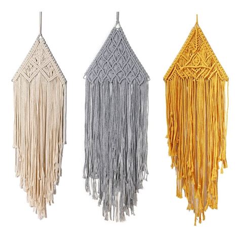 Nordic Macrame Geweven Tapijt Boho Chic Bohemian M Grandado