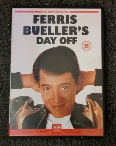 Ferris Buellers Day Off Dvd John Hughes Matthew Broderick 80s Teen