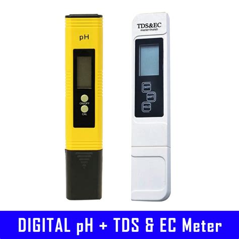 Jual Paket In Ph Meter Dan Tds Ec Meter Alat Ukur Hidroponik