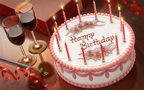 Photo Of Happy Birthday Cake Hd Wallpaper Wallpaper Flare