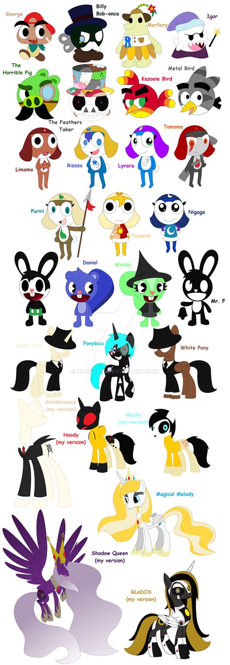 All My Ocs 2015 By Aldin1996 On Deviantart