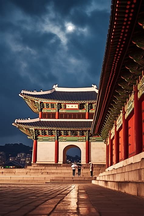 Palace Gates At Seoul Palace Background Wallpaper Image For Free ...