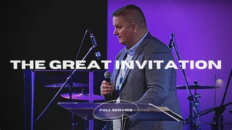 The Great Invitation Cork Church Live Stream Pastor Barry Rogers