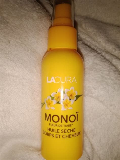 Lacura Monoï Fleur de Tiaré Huile Sèche Corps et Cheveux INCI Beauty