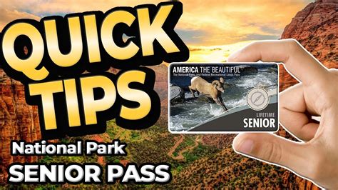 How To Get A Senior National Park Pass Youtube