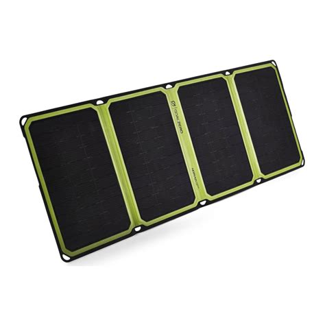 Goal Zero Nomad 28 Plus Solar Panel Manual ManualsLib