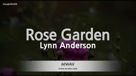 Lynn Anderson Rose Garden Melody Zzang Karaoke Youtube