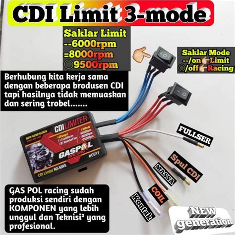 Cdi Limiter Cdi Lost And Limit Mode Kupang Cdi Racing Rx King Rx K