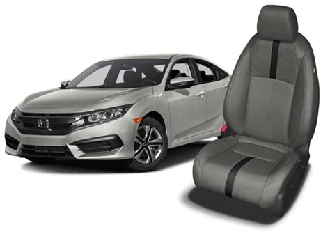 Honda Civic Seat Covers Leather Seats Custom Interior Katzkin