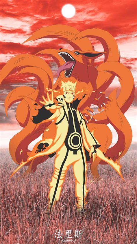 Naruto X Kurama Por Xariis F Naruto Con Kurama Fondo De Pantalla Del