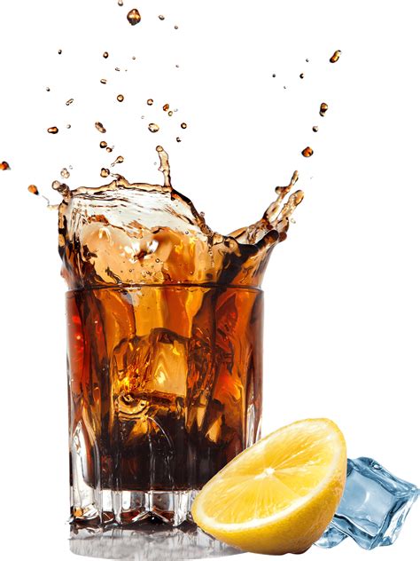 Soft Drinks Slice Lemon Ice Cube Png Lemon Ice Cubes Drinks Soft Drinks