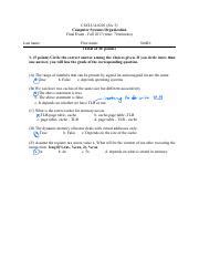 Final F Sec Pdf Csci Ua Sec Computer Systems Organization