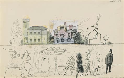 Saul Steinberg 1914 1999 Architects Christies