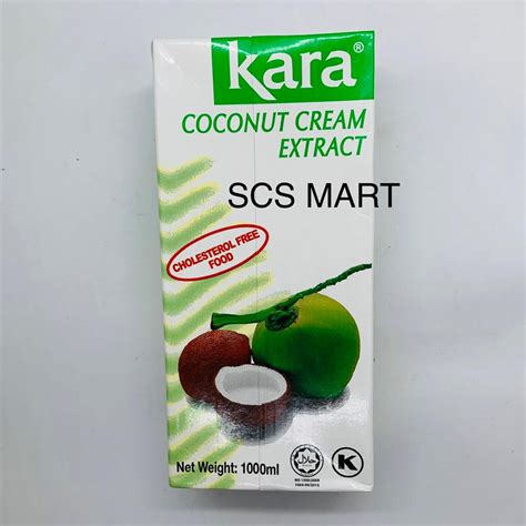 Kara Coconut Cream Extract Ml Ml Ml Ekstrak Krim Kelapa Cap