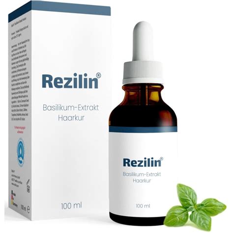 Rezilin Basilikum Extrakt Haarkur 100 Ml Online Kaufen