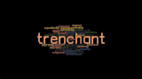 TRENCHANT: Synonyms and Related Words. What is Another Word for ...