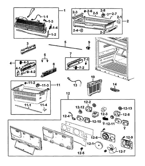 Samsung Rf4289harsxaa 01 Refrigerator Partswarehouse