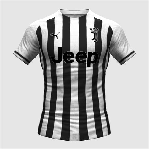 Juventus X Puma Home Kit Concept Fifa Kit Creator Showcase