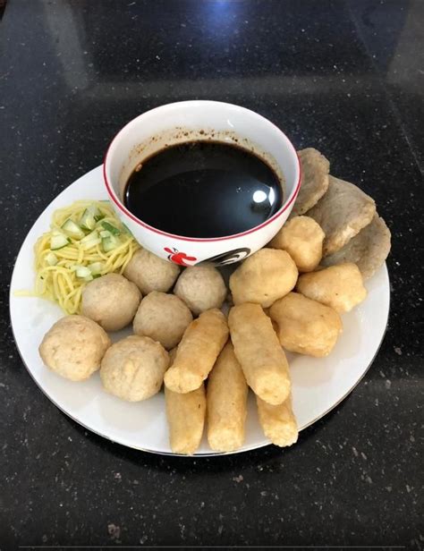 Pempek Palembang Asli Ikan Tenggiri Kemasan Vakum Frozen Food Isi