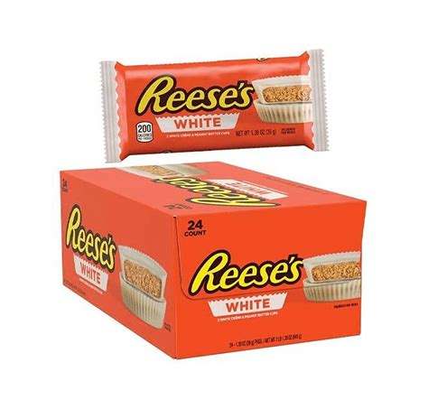 Reese S White Creme Peanut Butter Cups Creamy Wrapped Count