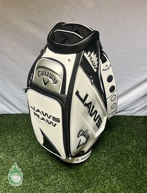 Brand New Callaway Jaws Raw Staff Golf Cart Carry Bag 6 Way 13 Pockets