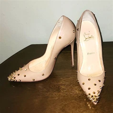Christian Louboutin Shoes Christian Louboutin Spiked Heels Poshmark