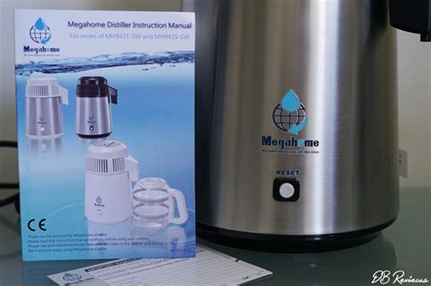 Megahome Deluxe Water Distiller | Review - DB Reviews - UK Lifestyle Blog