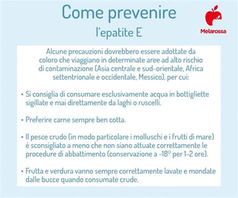 Epatite E cosè sintomi cause cure e trattamenti dieta da seguire