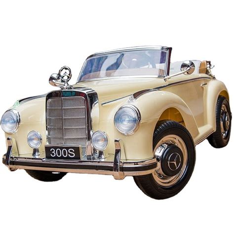 Ataa Cars Coche El Ctrico Infantil Mercedes Cl Sico S V Beige