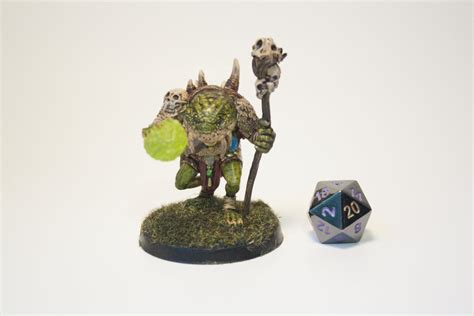 Green Slaad Painted D&D Miniature 5e - Etsy