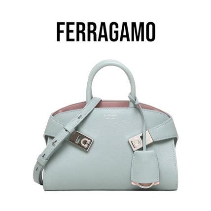 FERRAGAMO HUG HANDBAG IN CALFSKIN フェラガモ FERRAGAMO ハンドバッグ