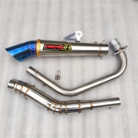 Daeng Sai Conical Open Spec Pipe Set And Big Elbow For Tmx Tmx