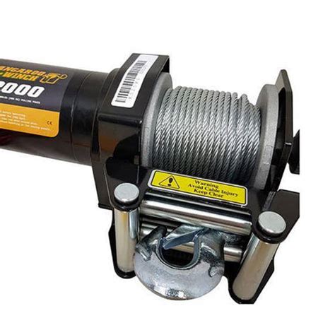 Лебедка электрическая 907 кг Kangaroowinch K2000 электролебедка ...