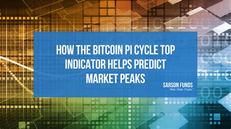 How The Bitcoin Pi Cycle Top Indicator Helps Predict Market Peaks