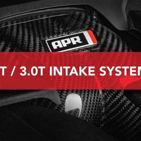 Apr Carbon Fiber Intake System 4m 9y Suv 3 0t