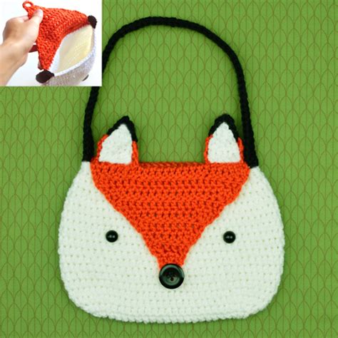 Crochet Spot Blog Archive Crochet Pattern Fox Purse Crochet