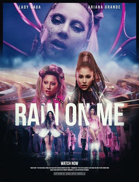 Rain On Me Lady Gaga Ariana GrandeRain Ariana Ariana Grande Movies