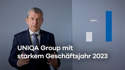 UNIQA Group mit starkem Geschäftsjahr 2023 YouTube