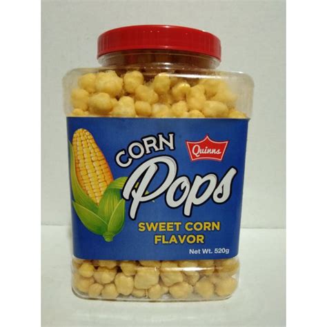 Quinns Sweet Corn Pops G Shopee Philippines