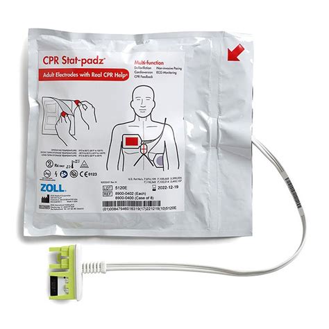 Elektrode Cpr Stat Padz F R Zoll Aed Plus