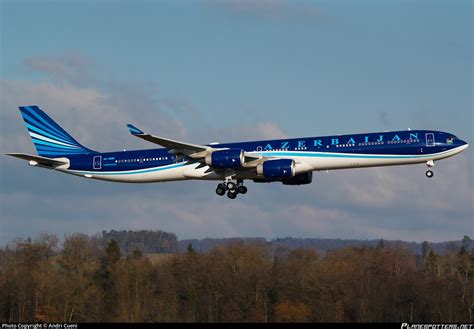 4K AI08 AZAL Azerbaijan Airlines Airbus A340 642 Photo By Andri Cueni