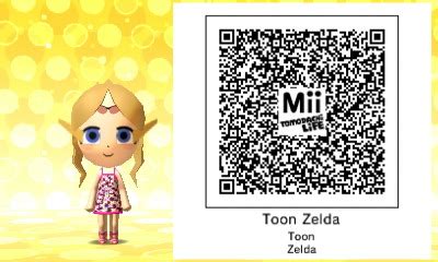 Tomodachi Life Qr Zelda Heatrenew