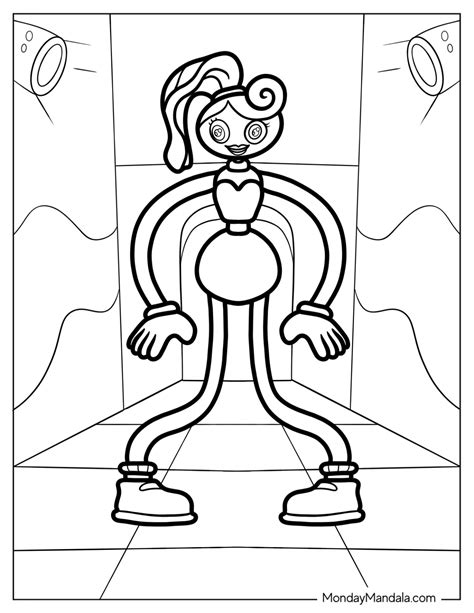 20 Poppy Playtime Coloring Pages Free Pdf Printables