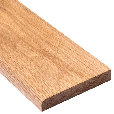 Bullnose Solid Oak Skirting American Oak Skirting Timber 2 U Direct