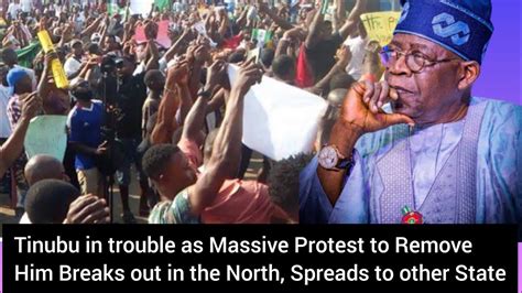 Too Late For Tinubu As Massive Protest To Remove Him Begins In The