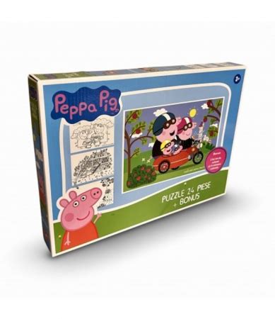 Puzzle Peppa Pig 24 Piese Bonus